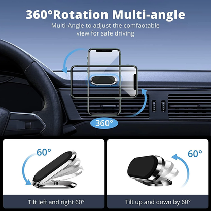 Universal 360 Magnetic Swivel Mobile Phone Mount