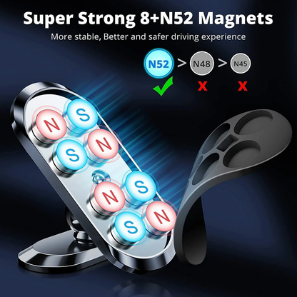 Universal 360 Magnetic Swivel Mobile Phone Mount