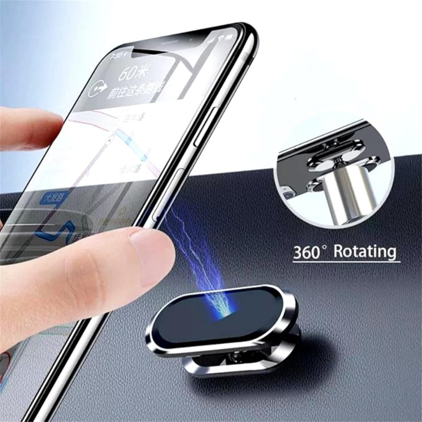 Universal 360 Magnetic Swivel Mobile Phone Mount