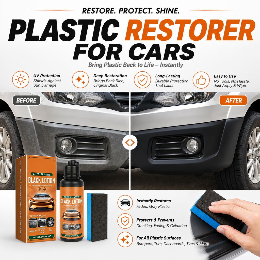 Plastic Restorer for Cars