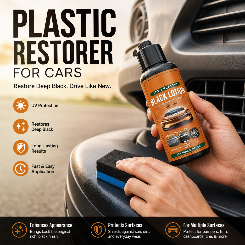 Plastic Restorer for Cars