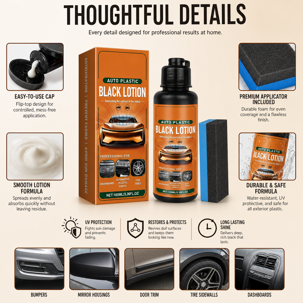 Plastic Restorer for Cars