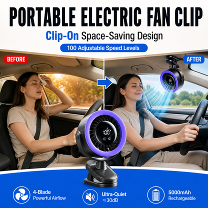 Portable Electric Fan Clip