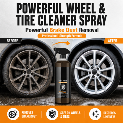 Powerful Wheel & Tire Cleaner Spray