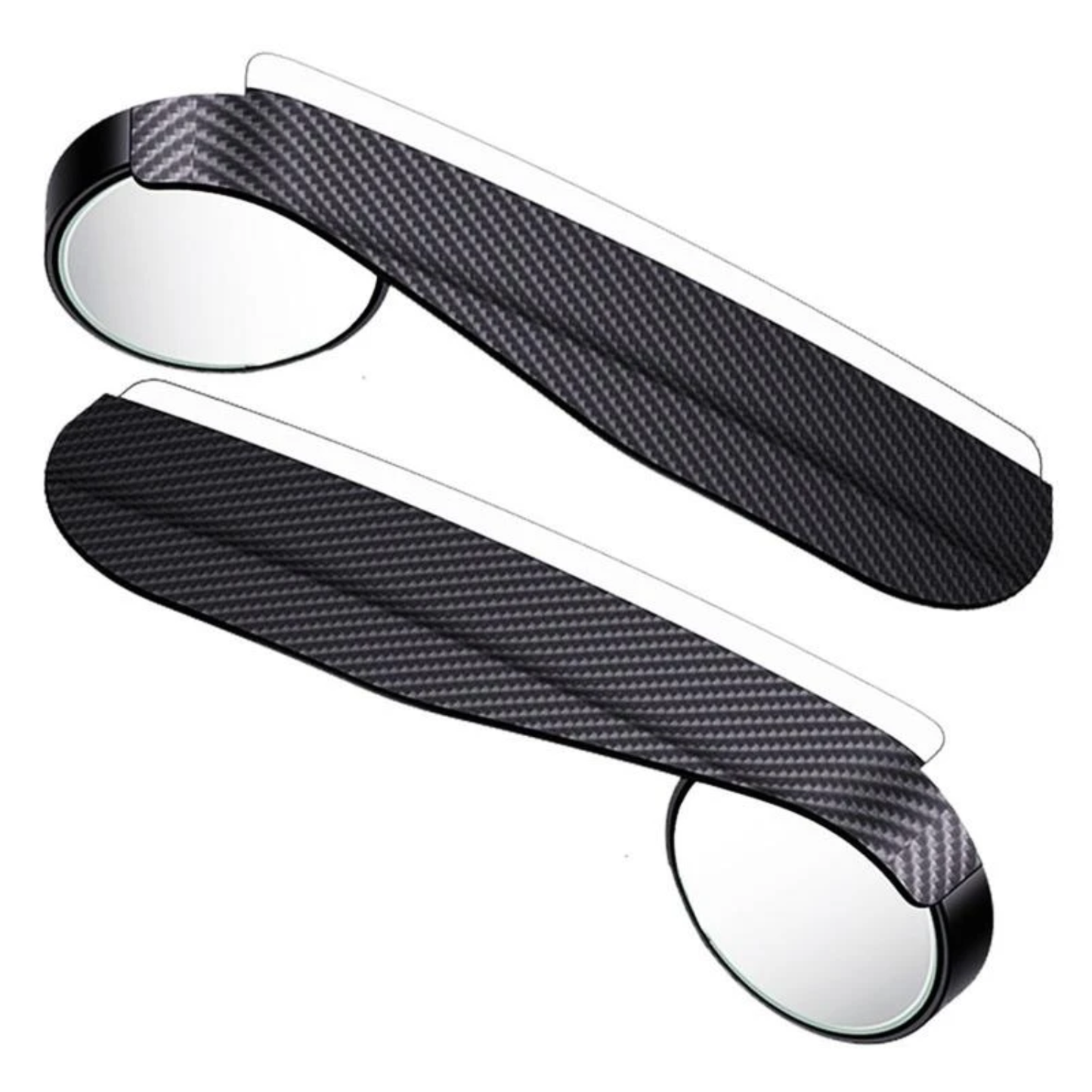 Car Blind Spot Mirror Set with Rain Shield (2 PCS)