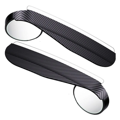 Car Blind Spot Mirror Set with Rain Shield (2 PCS)