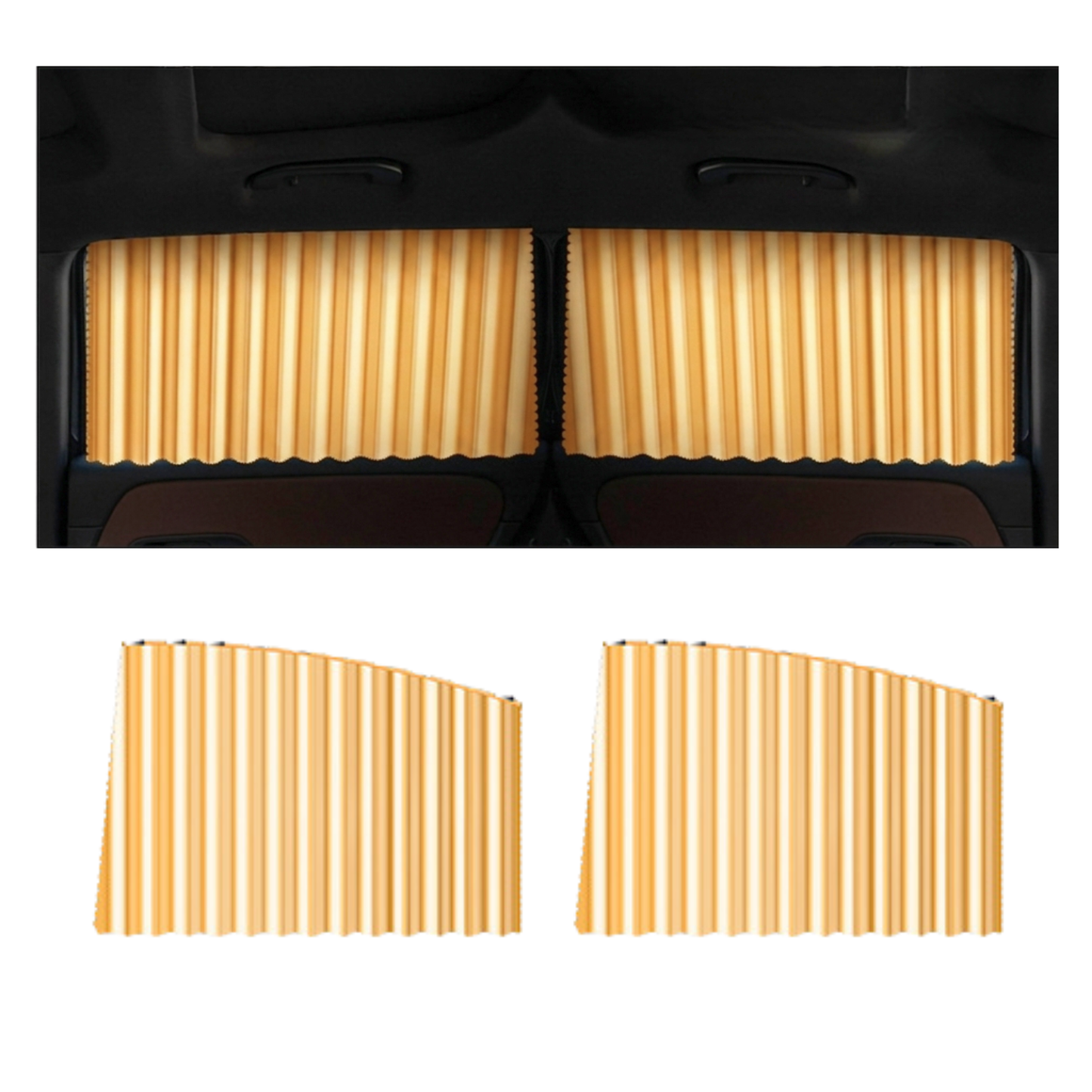 Foldable Car Side Window Sun Shades (2 PCS) PRO