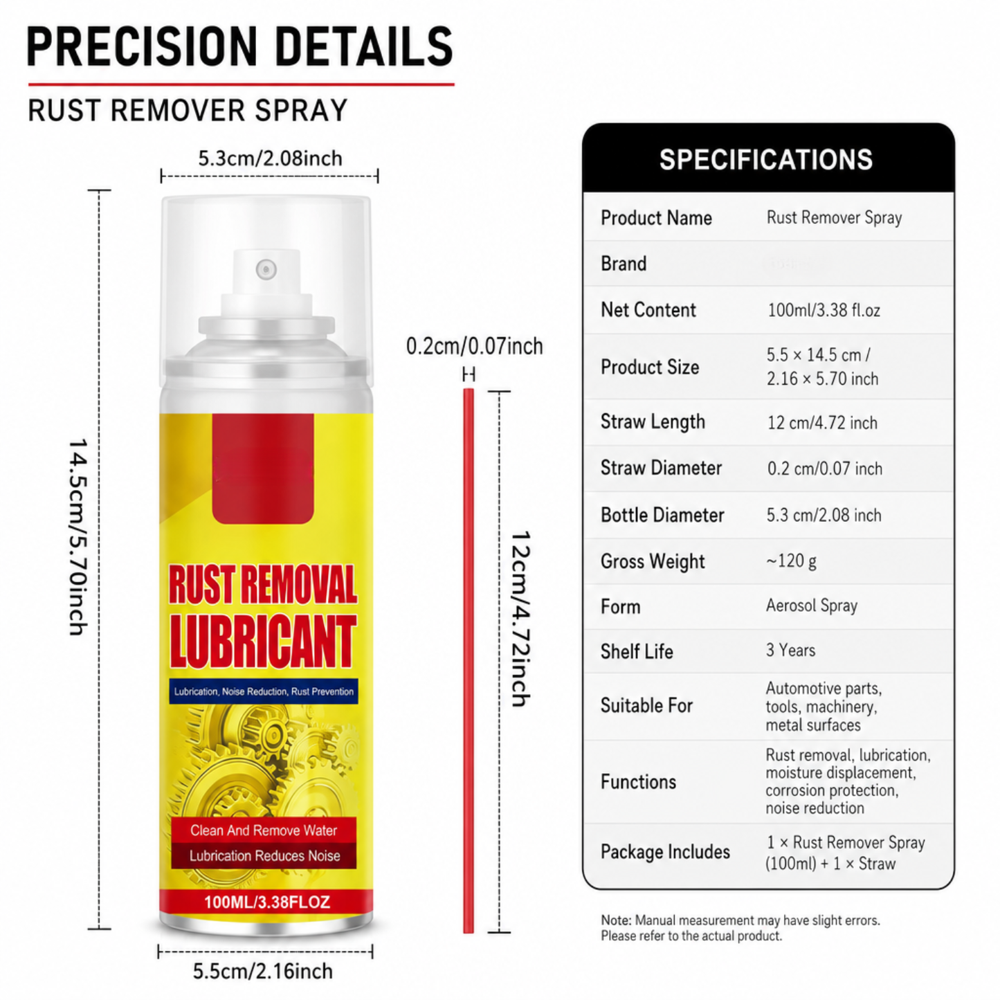 Rust Remover Spray