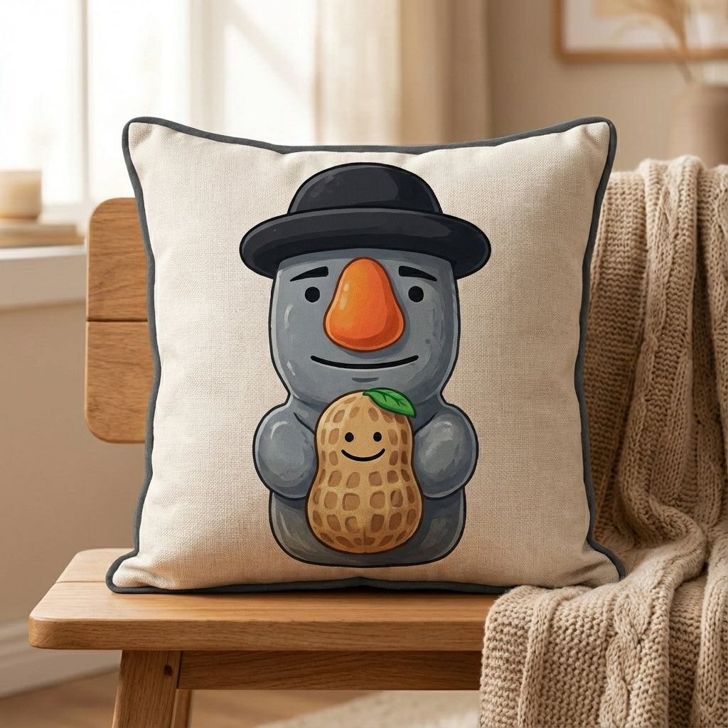 Uncle Doda Throw Cushion