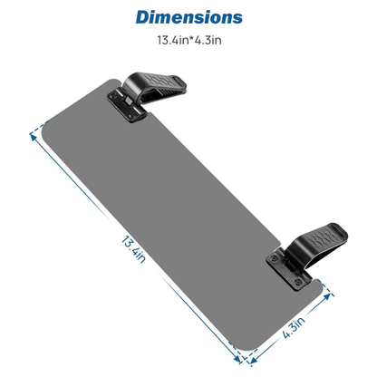 Car Sun Visor Extender with Polarized Glare Protection