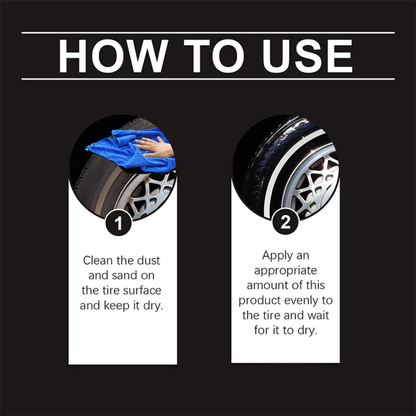 Powerful Wheel Cleaning Refurbish Wax