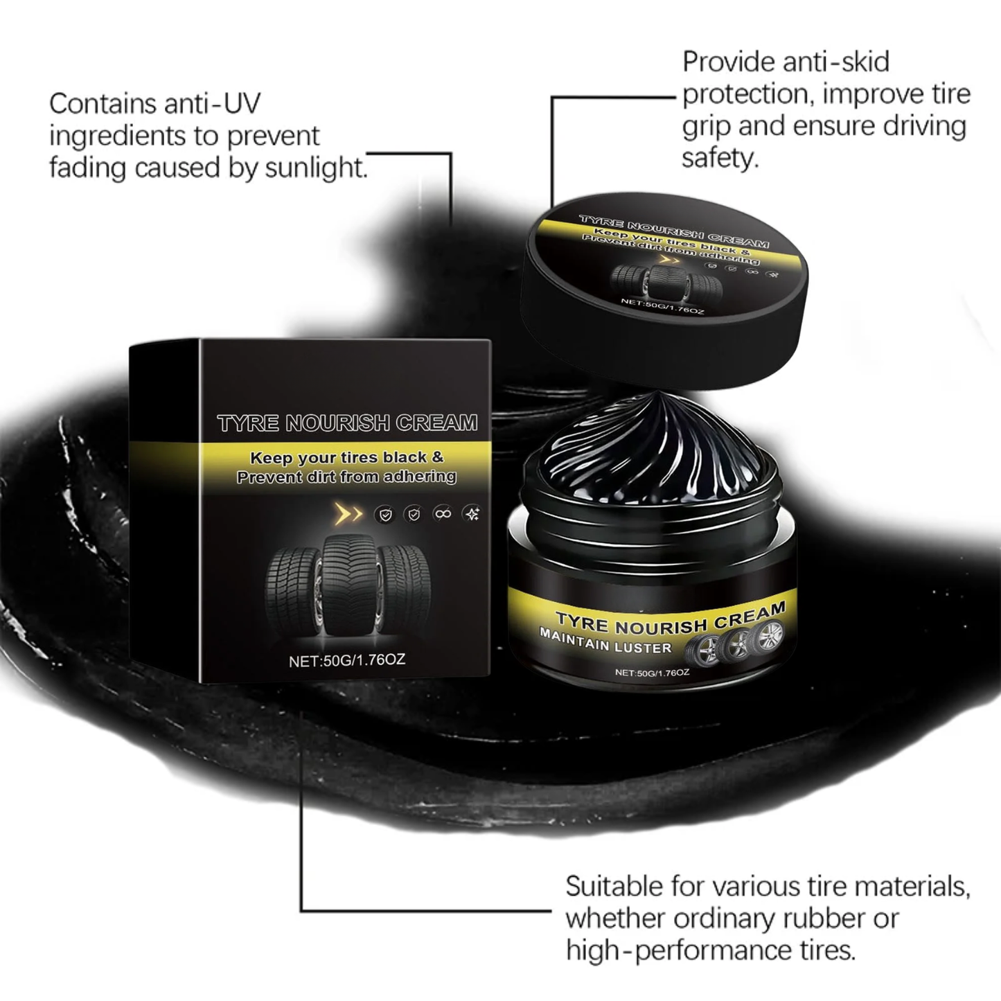 Powerful Wheel Cleaning Refurbish Wax