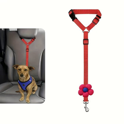 Pet Harnessed Seat Belt for Vehicle Use