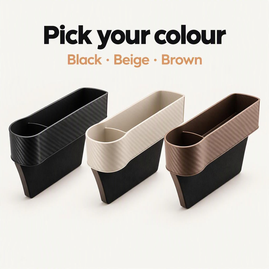 Car Seat Gap Storage Box colours